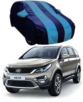 QualityBeast Car Cover For Tata Hexa (Without Mirror Pockets)(Blue)