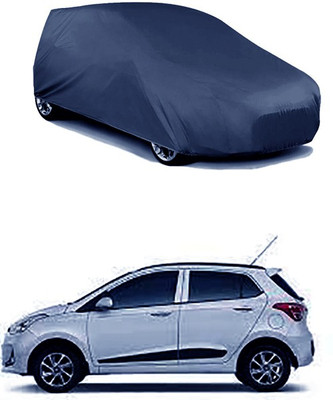 RAIN SPOOF Car Cover For Hyundai Grand i10 (Without Mirror Pockets)(Blue)