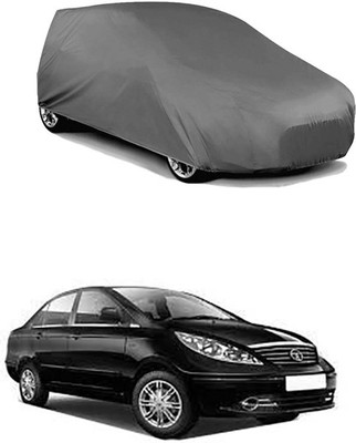 RAIN SPOOF Car Cover For Tata Manza (Without Mirror Pockets)(Grey)