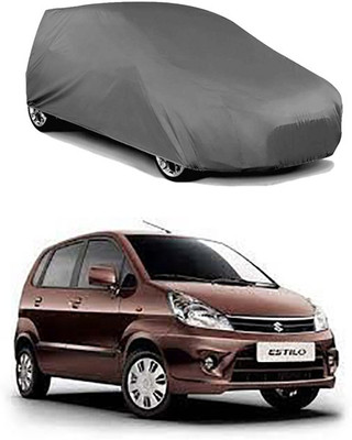 QualityBeast Car Cover For Maruti Suzuki Zen Estilo (Without Mirror Pockets)(Grey)