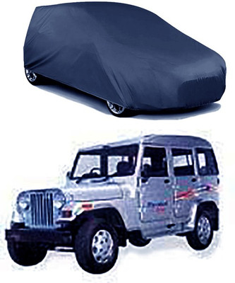 RAIN SPOOF Car Cover For Mahindra Marshal (Without Mirror Pockets)(Blue)