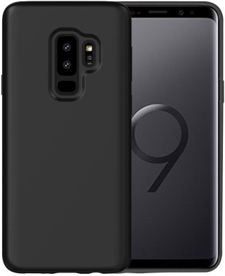 Zelfo Back Cover for Samsung Galaxy S9 Plus(Black, Silicon, Pack of: 1)