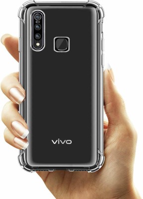 OffersOnly Bumper Case for Vivo U20, Vivo Y19 Drop Protection(Transparent, Shock Proof, Silicon, Pack of: 1)