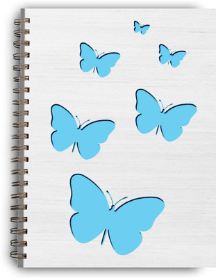 Flipkart SmartBuy Handmade paper wooden diary A5 Diary UNRULED 160 Pages(White)