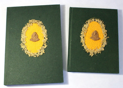 Camlon Exports Handmade A4 Diary Unruled 96 Pages(Dark Green, Pack of 2)