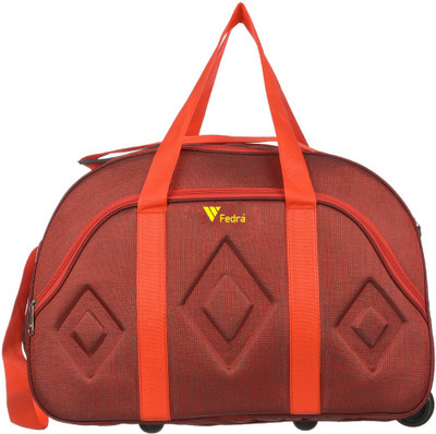 FEDRA (Expandable) Expandable Unisex Super Tuff Premium Quality Heavy Durability Lightweight Waterproof Synthetic Polyester 60 L Maroon Travel Duffel Bag Luggage with 2 Roller Wheels(Maroon) Travel Duffel Bag (Maroon) Duffel With Wheels (Strolley) FEDRA (Expandable) Expandable Unisex Super Tuff Premium Quality Heavy Durability Lightweight Waterproof Synthetic Polyester 60 L Maroon Travel Duffel Bag Luggage with 2 Roller Wheels(Maroon) Travel Duffel Bag (Maroon) Duffel With Wheels (Strolley)