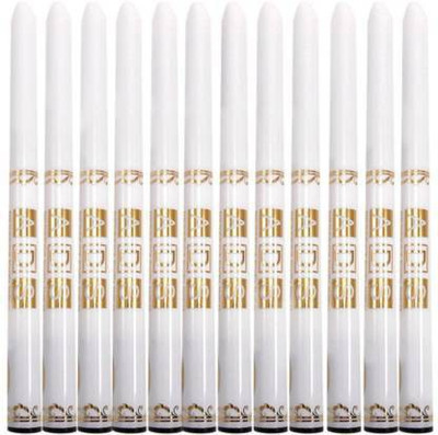 ads Eyeliner Pencil Waterproof Liner (Pack of 12pcs) 3 g(Black)