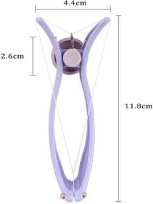 CLEVERZONE Eyebrow Face and Body Hair Easy And Soft Threading Removal System Kit Eyebrow Thread (Pack of 1) Eyebrow Thread(10 m, Pack of1)