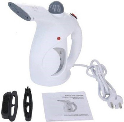 Misaki Portable Handheld Facial Cum Garment Steamer Garment Steamer 760 W Garment Steamer(White)