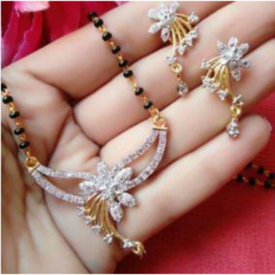 Shineher Alloy Silver Silver Jewellery Set(Pack of 1)
