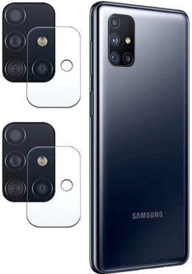 Dainty Back Camera Lens Glass Protector for Samsung Galaxy M51(Pack of: 2)