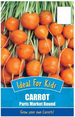 Biosnyg Carrot Paris Market Round Seeds 25gm Seeds Seed(25 g)