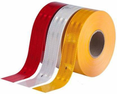 PADG High Intensity Reflective Multi Colour Tape 51 mm x 3 m Multi Color Reflective Tape(Pack of 3)