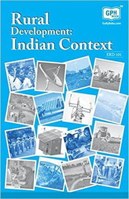 Gullybaba IGNOU BA Rural Development (Latest Edition) ERD-1 Rural Development: Indian Context In English Medium, Solved Sample Papers And Important Exam Notes(Paperback, Gullybaba.com Panel)