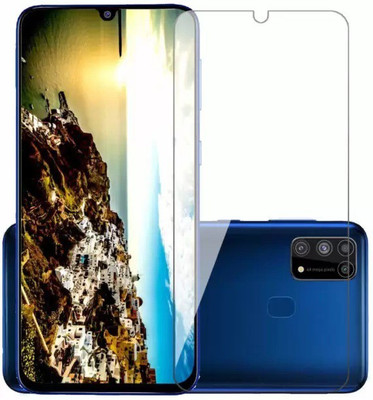 MVNET Edge To Edge Tempered Glass for Samsung F41, Samsung Galaxy M31, Samsung Galaxy M31s, Samsung Galaxy A30(Pack of 1)