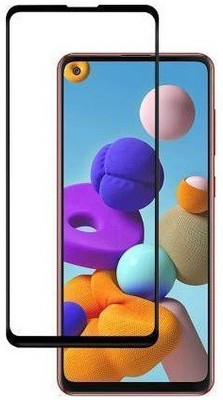 LIKEDESIGN Edge To Edge Tempered Glass for LG K61(Pack of 1)