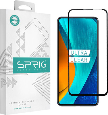 Sprig Edge To Edge Tempered Glass for Realme X7 Pro, Realme X7 Pro, X7 Pro(Pack of 1)