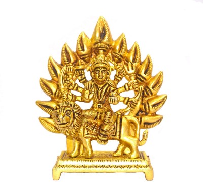 RUDRA DIVINE Decorative Showpiece  -  12 cm(Brass, Gold)