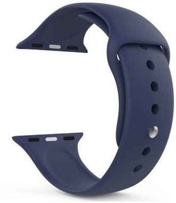 Like Star Premium Quality Replacement iWATCH Strap Silicone (42-44MM) Smart Watch Strap(Blue)