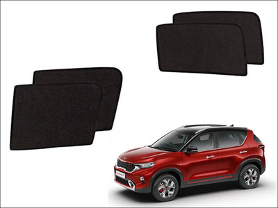Auto Kite Side Window Sun Shade For Kia(Black)