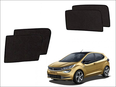 Auto Kite Side Window Sun Shade For Tata A8(Black)