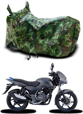 SEBOMGO Waterproof Two Wheeler Cover for Bajaj(Pulsar 125, Green)