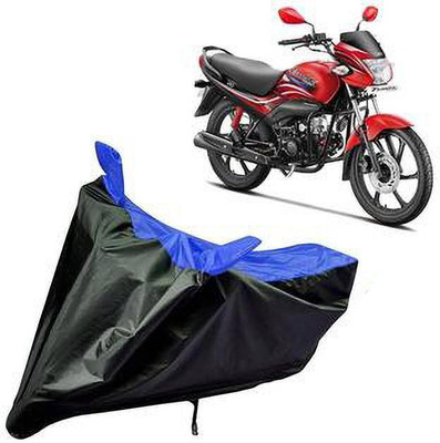 VTF Two Wheeler Cover for Hero(Passion Xpro, Black, Blue)