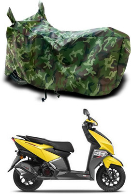 APNEK Two Wheeler Cover for TVS(NTORQ, Green)
