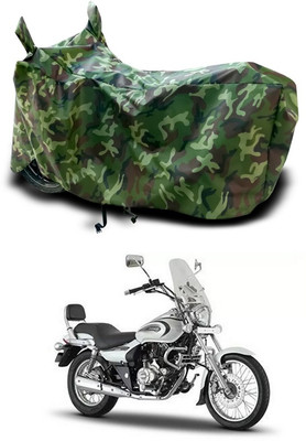 SEBOMGO Two Wheeler Cover for Bajaj(Avenger 220 Cruise, Green)