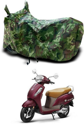 SEBOMJO Two Wheeler Cover for Suzuki(Access 125, Green)