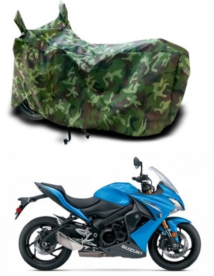 SEBONGO Two Wheeler Cover for Suzuki(GSX, Green)