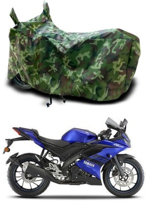 SEBONGO Two Wheeler Cover for Yamaha(YZF R15 S, Green)