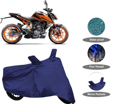 THE REAL ARV Waterproof Two Wheeler Cover for KTM(Duke 390, Blue)