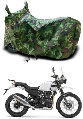 MMSSTAR Waterproof Two Wheeler Cover for Royal Enfield(Himalayan, Green)