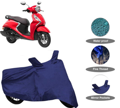 WMIZXEXA Two Wheeler Cover for Yamaha(Blue)