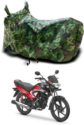 MOTOLife Two Wheeler Cover for Honda(Dream Yuga, Green)