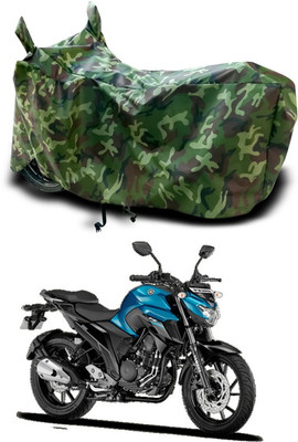 MMSSTAR Waterproof Two Wheeler Cover for Yamaha(FZ, Green)