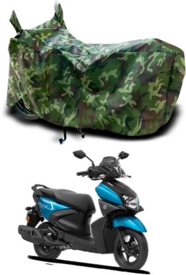 SEBONGO Two Wheeler Cover for Yamaha(Ray ZR, Green)