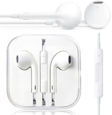 ozrik Originals Earphones Wired Headset (White, In the Ear) Wired Headset(White, In the Ear)
