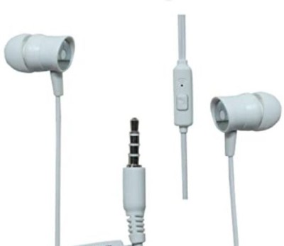 ozrik Original SPN Earphones Wired Headset (White, In the Ear) Wired Headset(White, In the Ear)