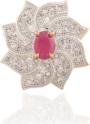 Bhagya Lakshmi Alloy Diamond Gold Plated Ring