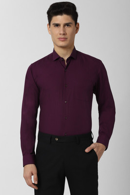 peter-england-men-solid-formal-purple-shirt