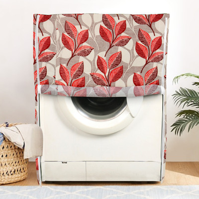 E-Retailer Front Loading Washing Machine  Cover(Width: 58 cm, Pink)