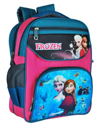 Rozen ROZ-201 FROZEN 41CM (Primary 1st-4th Std) Waterproof School Bag(Light Blue, 30 L)