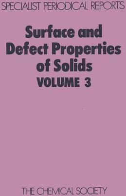 Surface and Defect Properties of Solids(English, Electronic book text, unknown)