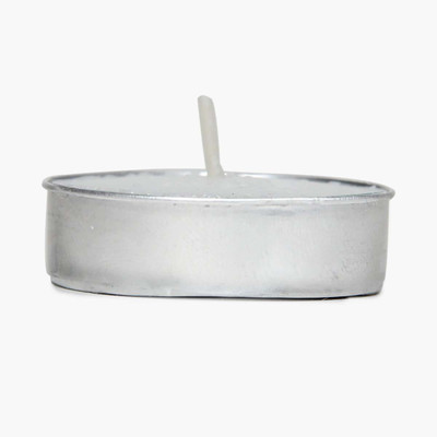 ToyHub TEA LIGHT CANDLE Candle(White, Pack of 1)