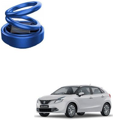 Auto Smart Look ASL1808 Car Solar Ring Air Freshener Double Loop Rotary Air Conditioner Dashboard Air Freshener Perfume Blue For Maruti Baleno Air Purifier(Pack of 1)