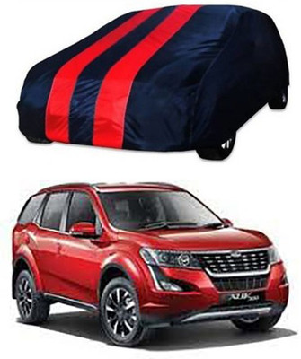 CoNNexXxionS Car Cover For Mahindra XUV 500 (Without Mirror Pockets)(Red, Blue)