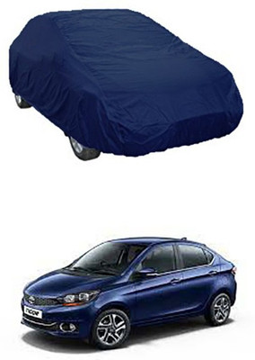 CoNNexXxionS Car Cover For Tata Tigor (Without Mirror Pockets)(Blue)