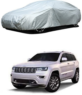 CoNNexXxionS Car Cover For Mahindra Jeep (Without Mirror Pockets)(Silver)